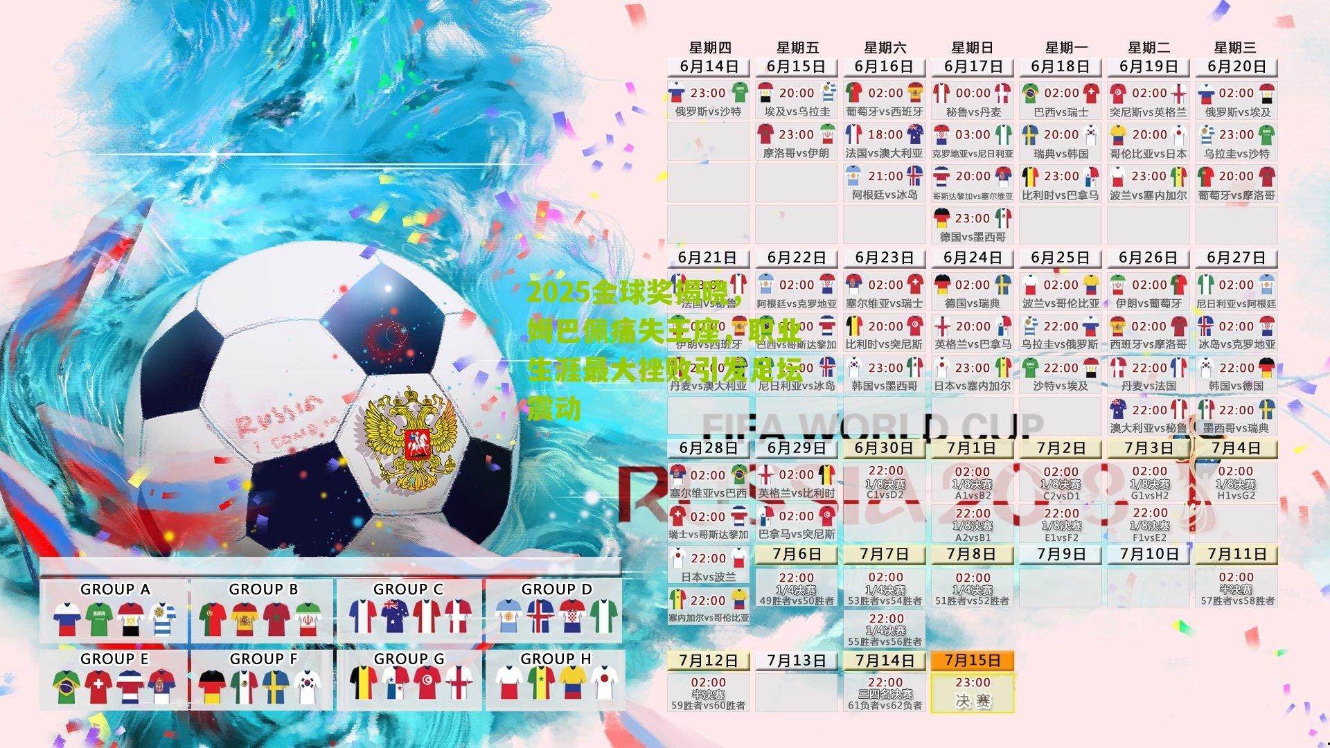 2025金球奖揭晓,姆巴佩痛失王座,职业生涯最大挫败引发足坛震动